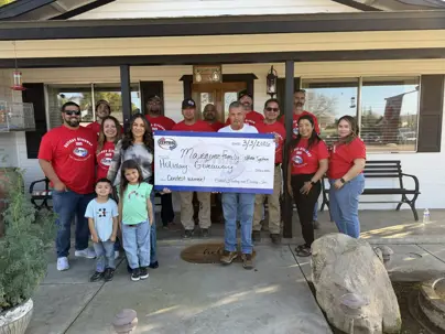 Gifting the Marquez Family a new HVAC